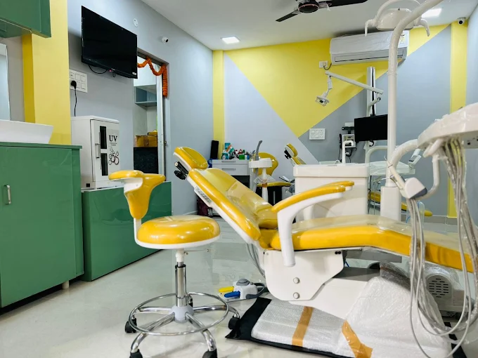 Modern dental clinic interior at MK Dental